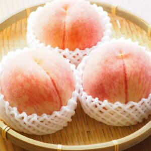 Japanese Yamagata peaches